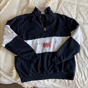 Brandy Melville quarter zip